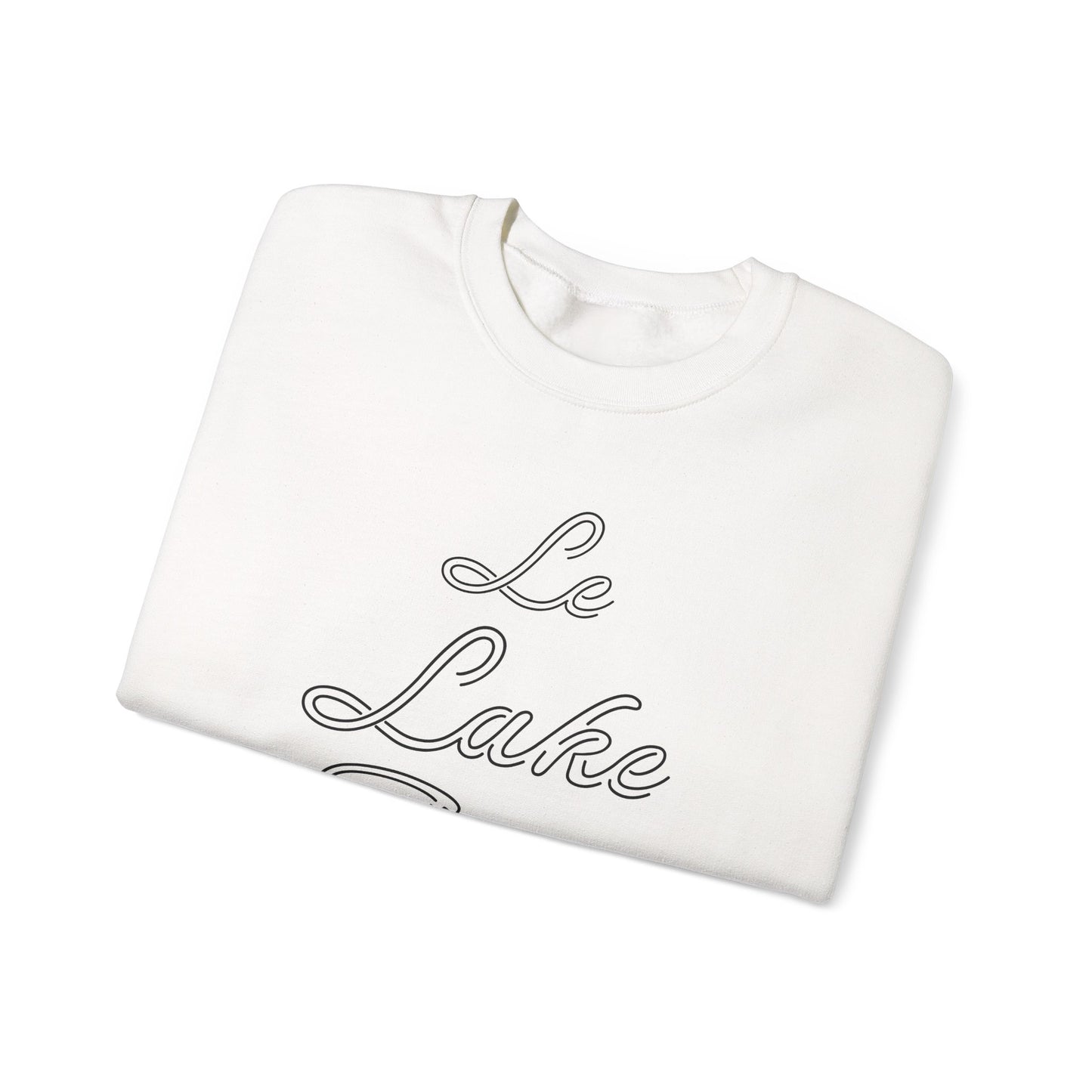 Unisex Crewneck Sweatshirt | 'Le Lake Time'