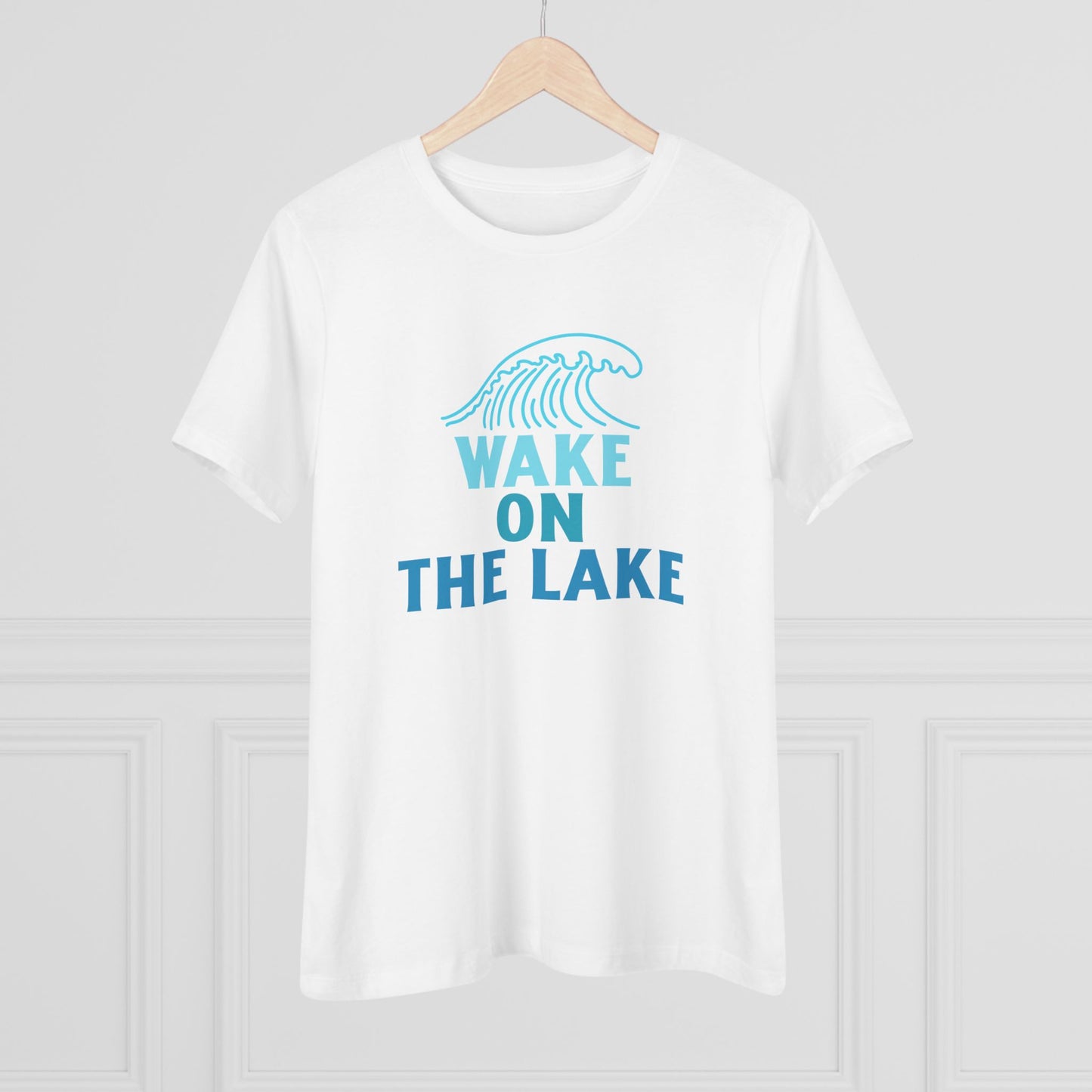 Wake on the Lake Women’s Relaxed Fit T-Shirt – Effortless Lake Style