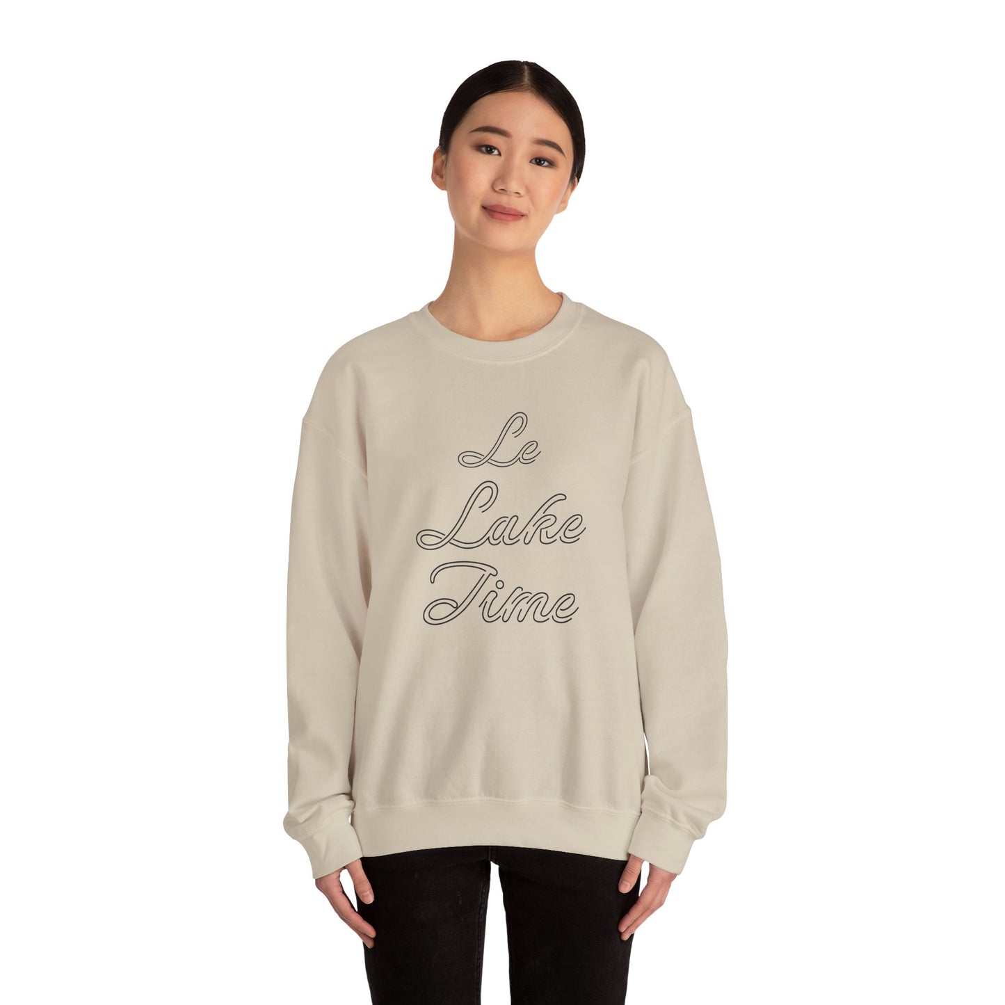 Unisex Crewneck Sweatshirt | 'Le Lake Time'