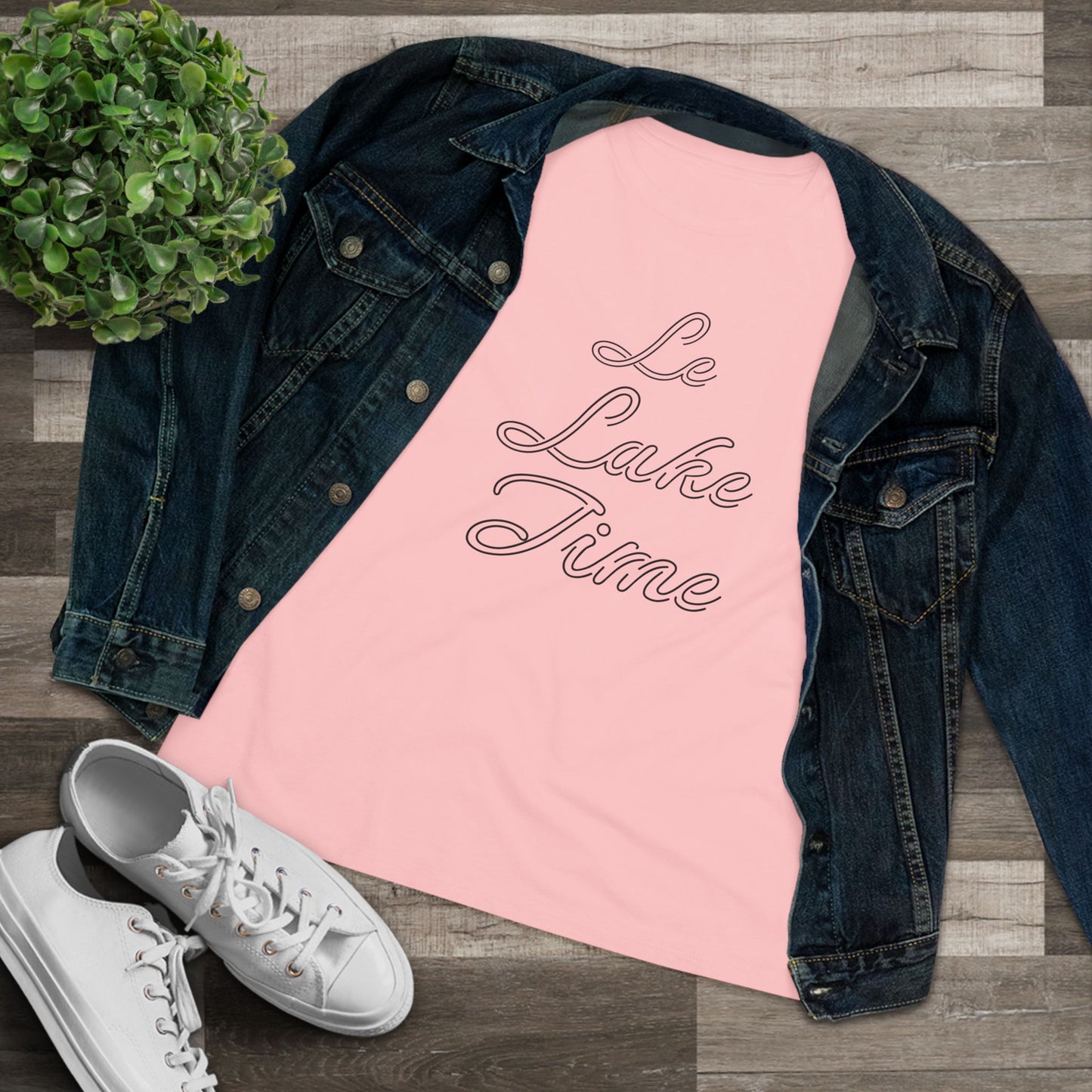 Women's Relaxed T | 'Le Lake Time'