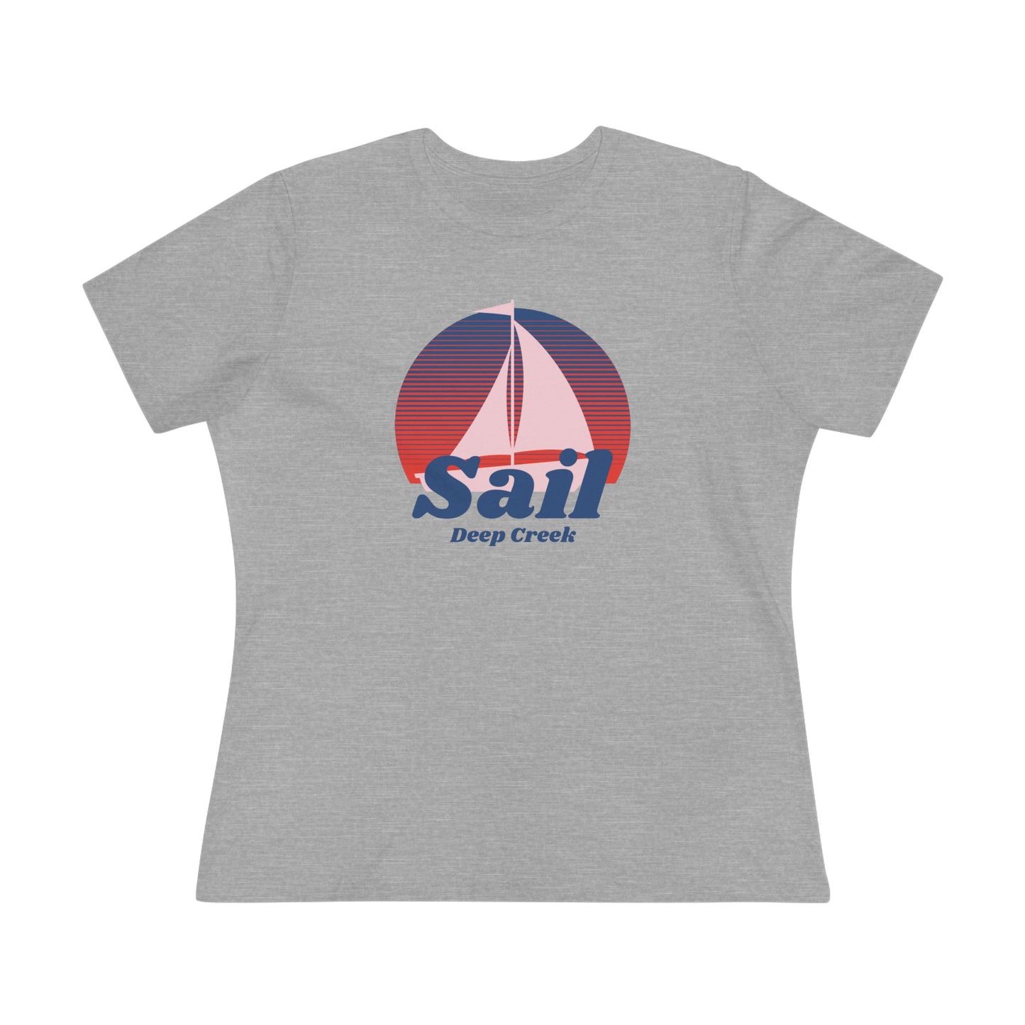 Sail Deep Creek | Relaxed Womens T-Shirt