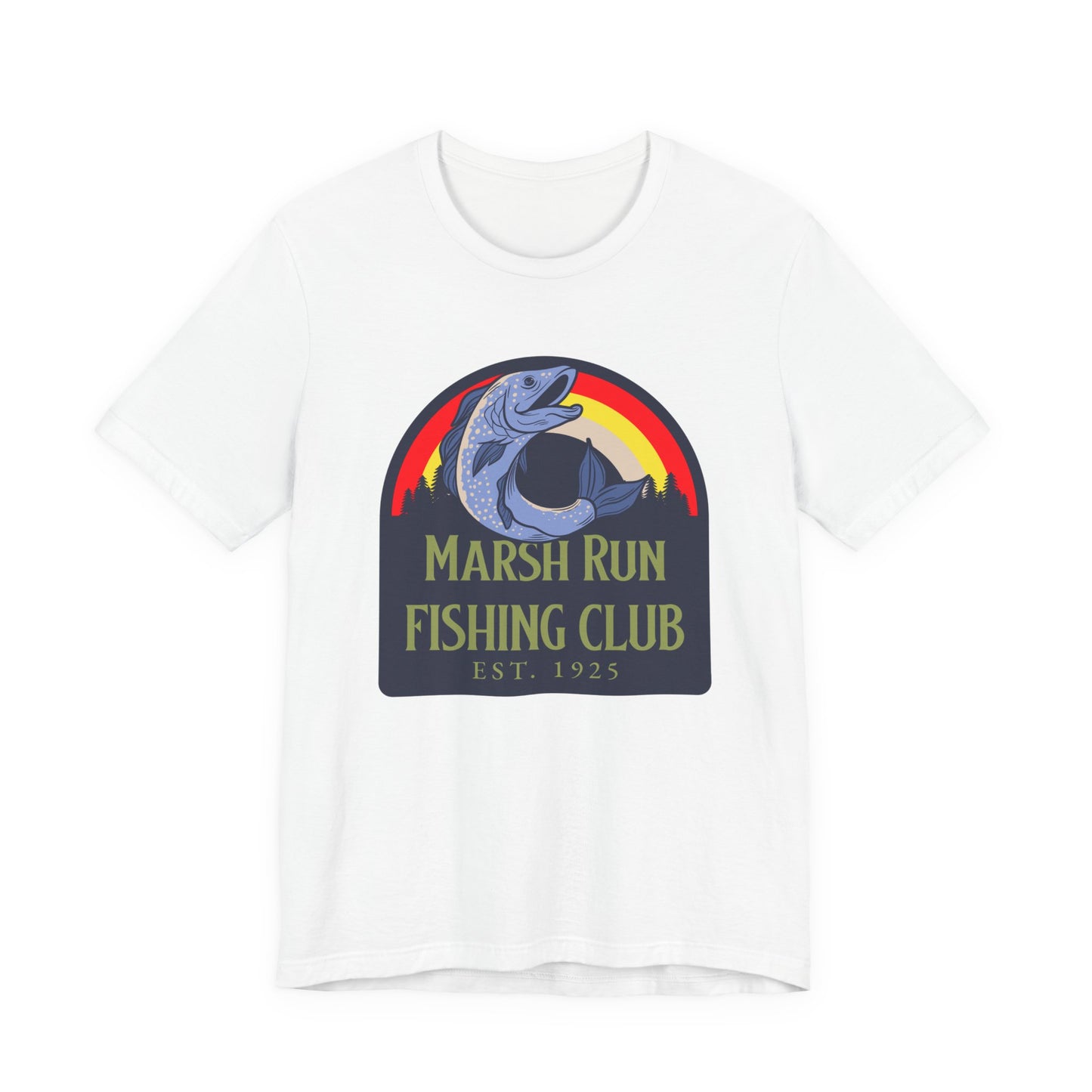 Marsh Run Fishing Club - Unisex Classic T-Shirt