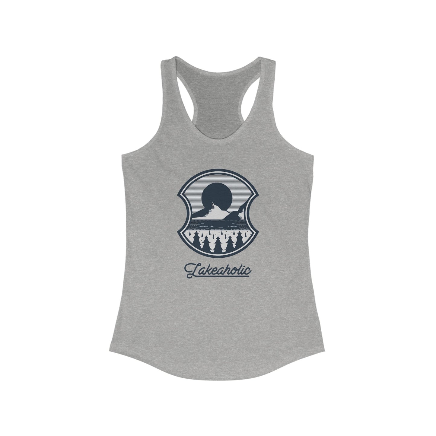 Women's Lakeaholic Racerback Tank Top