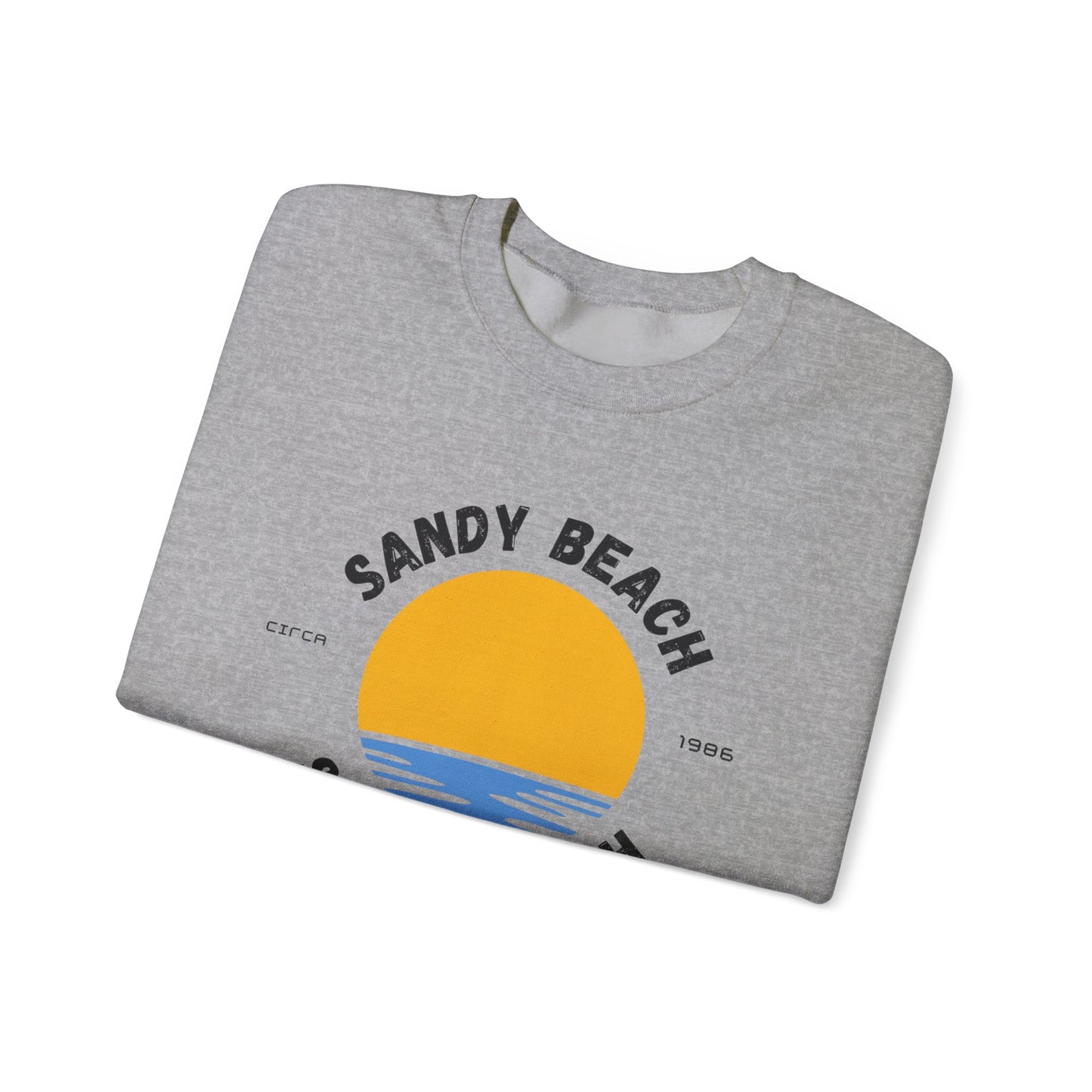 Unisex Crewneck Sweatshirt | Sandy Beach circa 1986