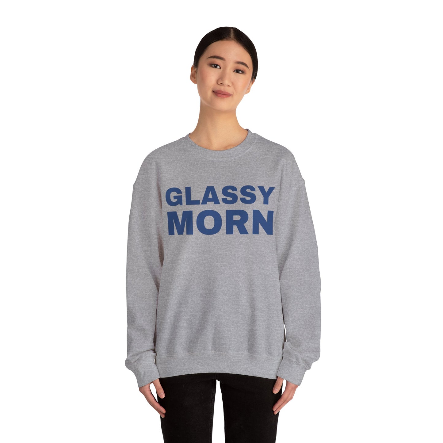 Glassy Morn Unisex Sweatshirt – For the Early Ride Chasers