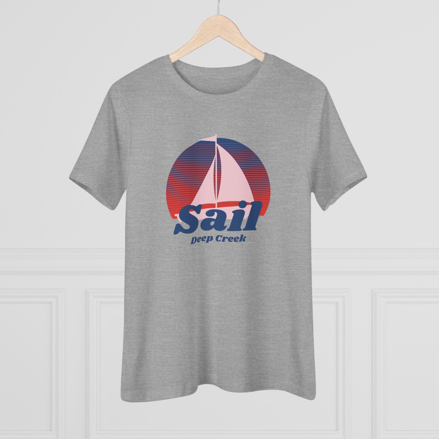 Sail Deep Creek | Relaxed Womens T-Shirt