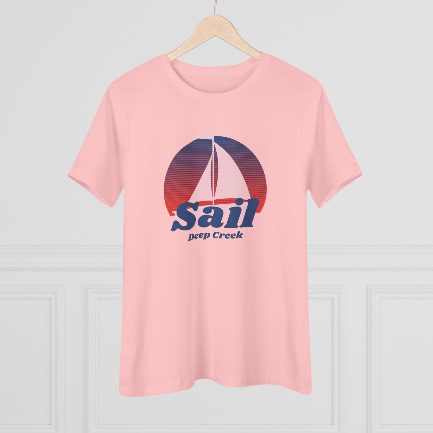 Sail Deep Creek | Relaxed Womens T-Shirt