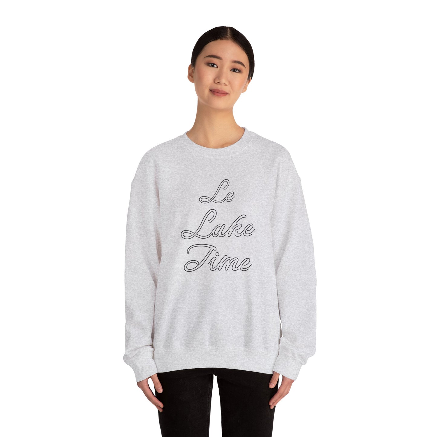 Unisex Crewneck Sweatshirt | 'Le Lake Time'