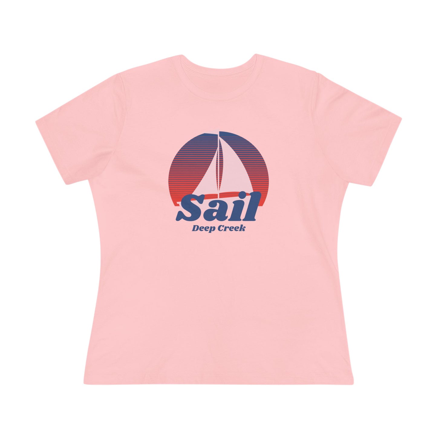 Sail Deep Creek | Relaxed Womens T-Shirt