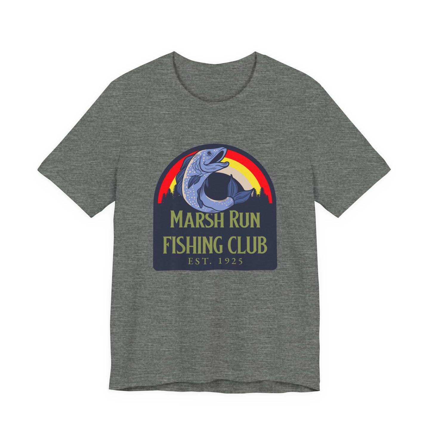 Marsh Run Fishing Club - Unisex Classic T-Shirt