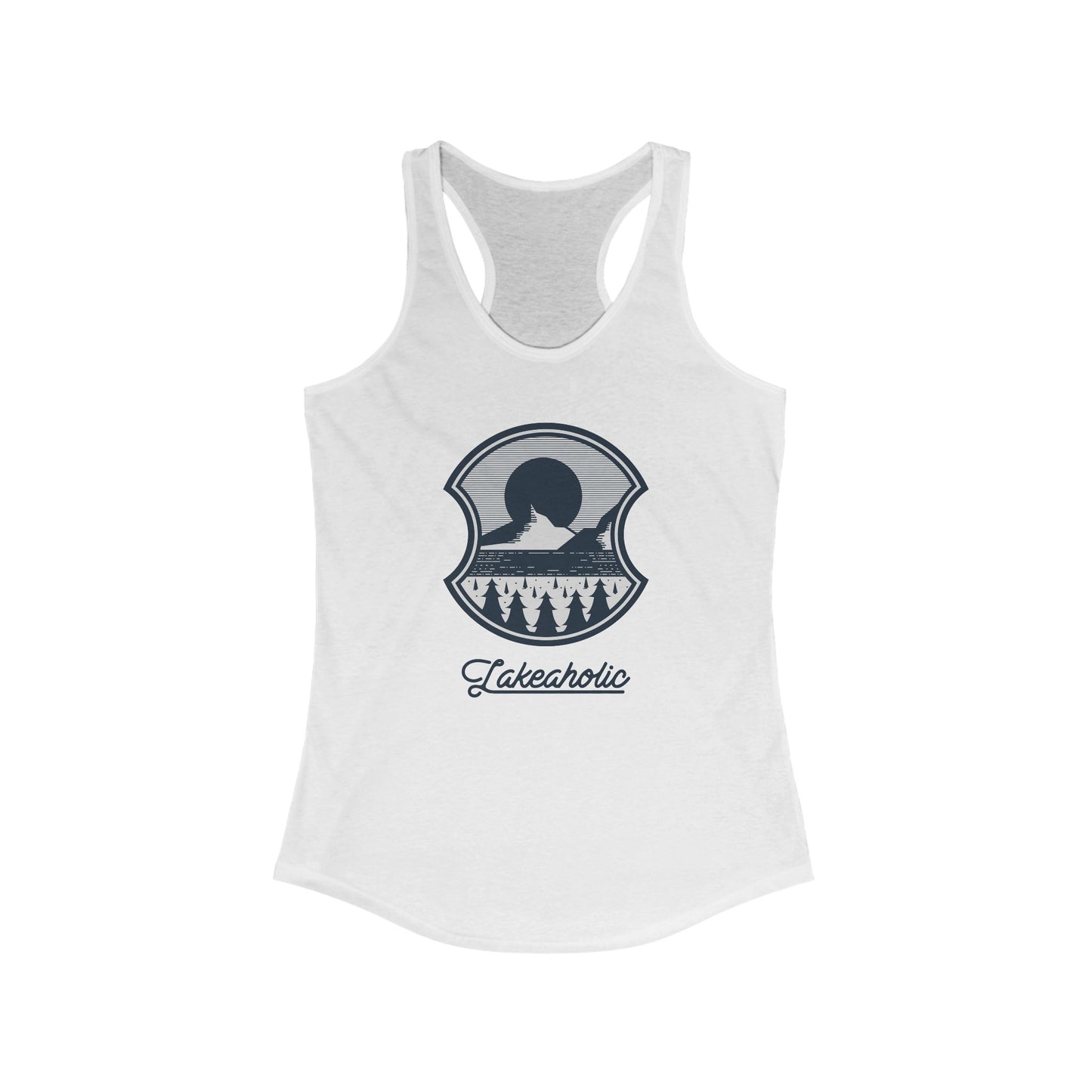 Women's Lakeaholic Racerback Tank Top