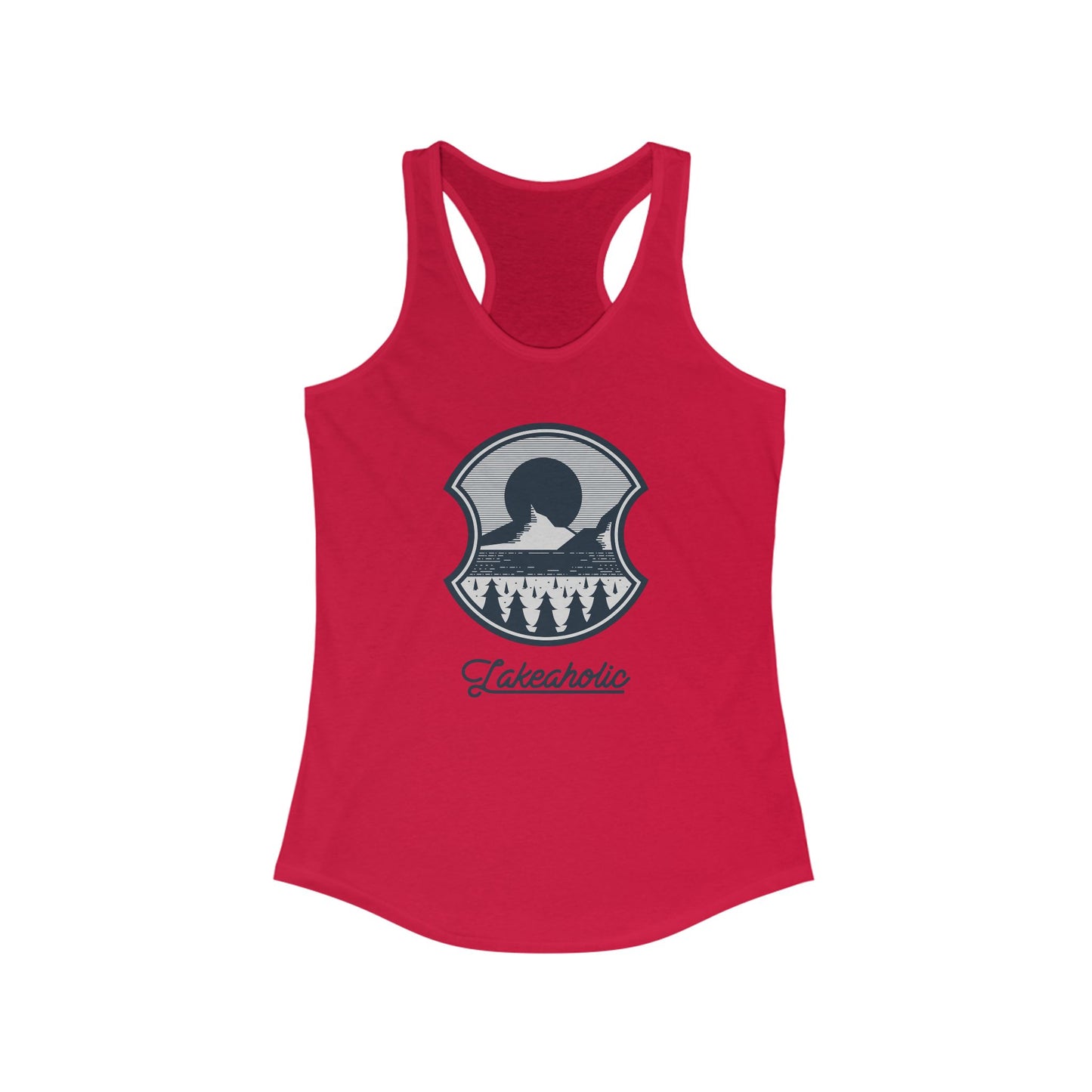 Women's Lakeaholic Racerback Tank Top