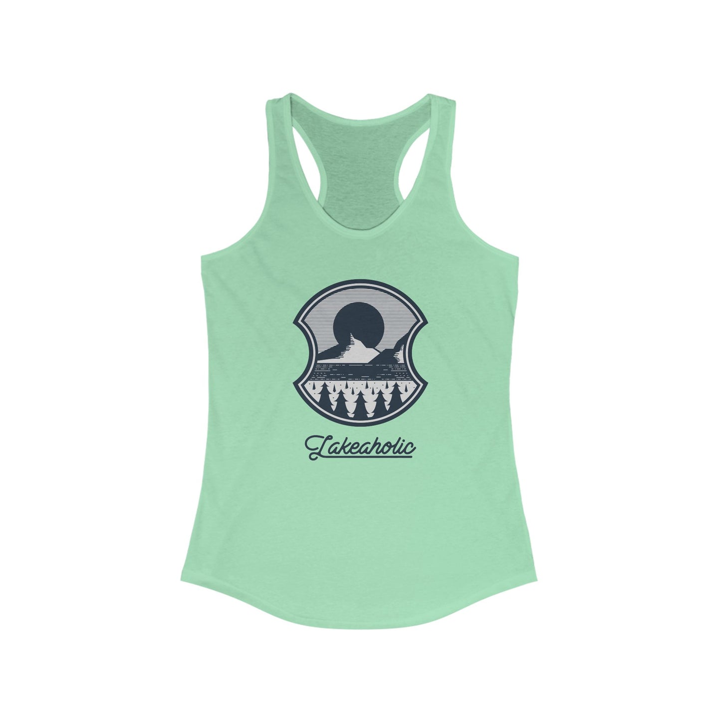 Women's Lakeaholic Racerback Tank Top