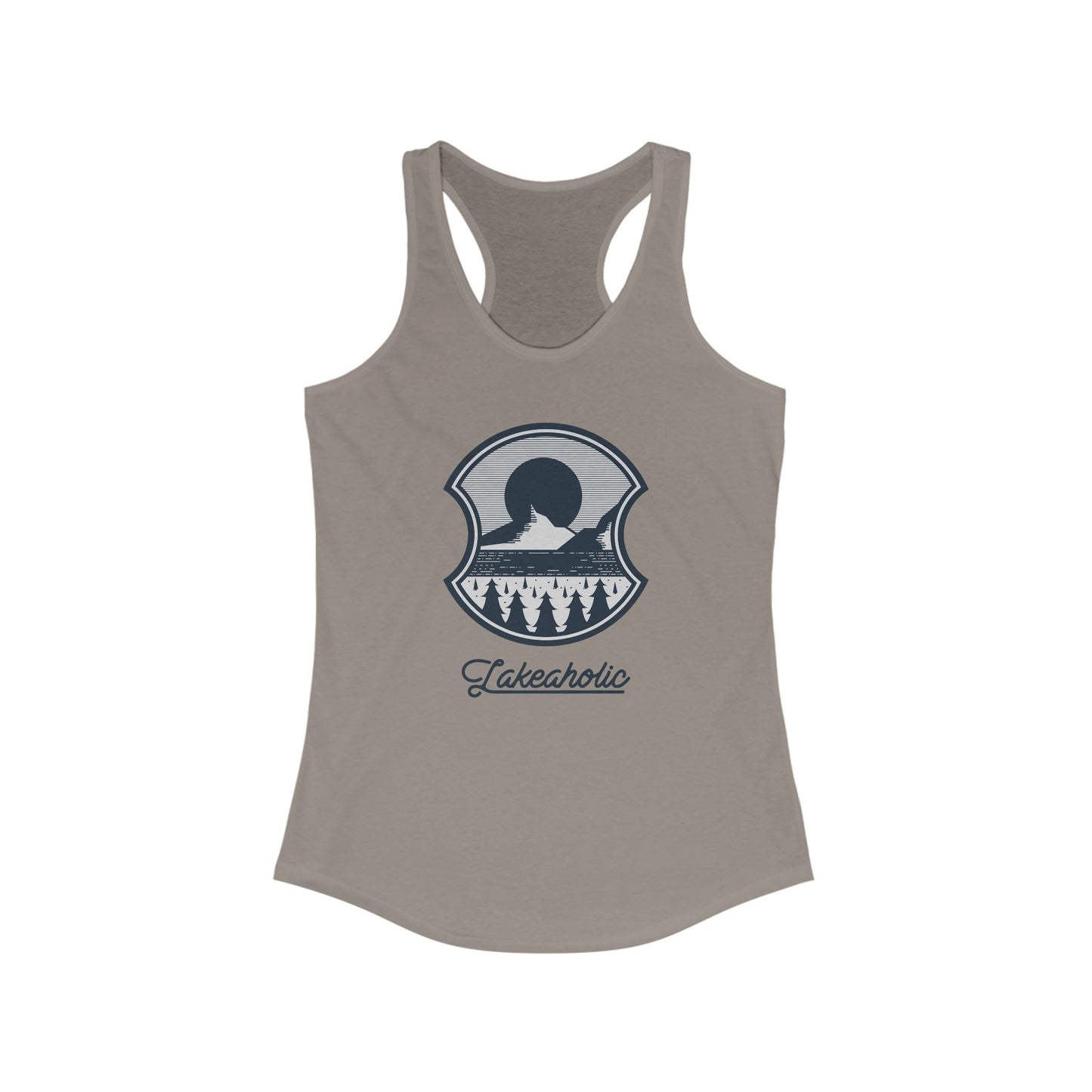 Women's Lakeaholic Racerback Tank Top
