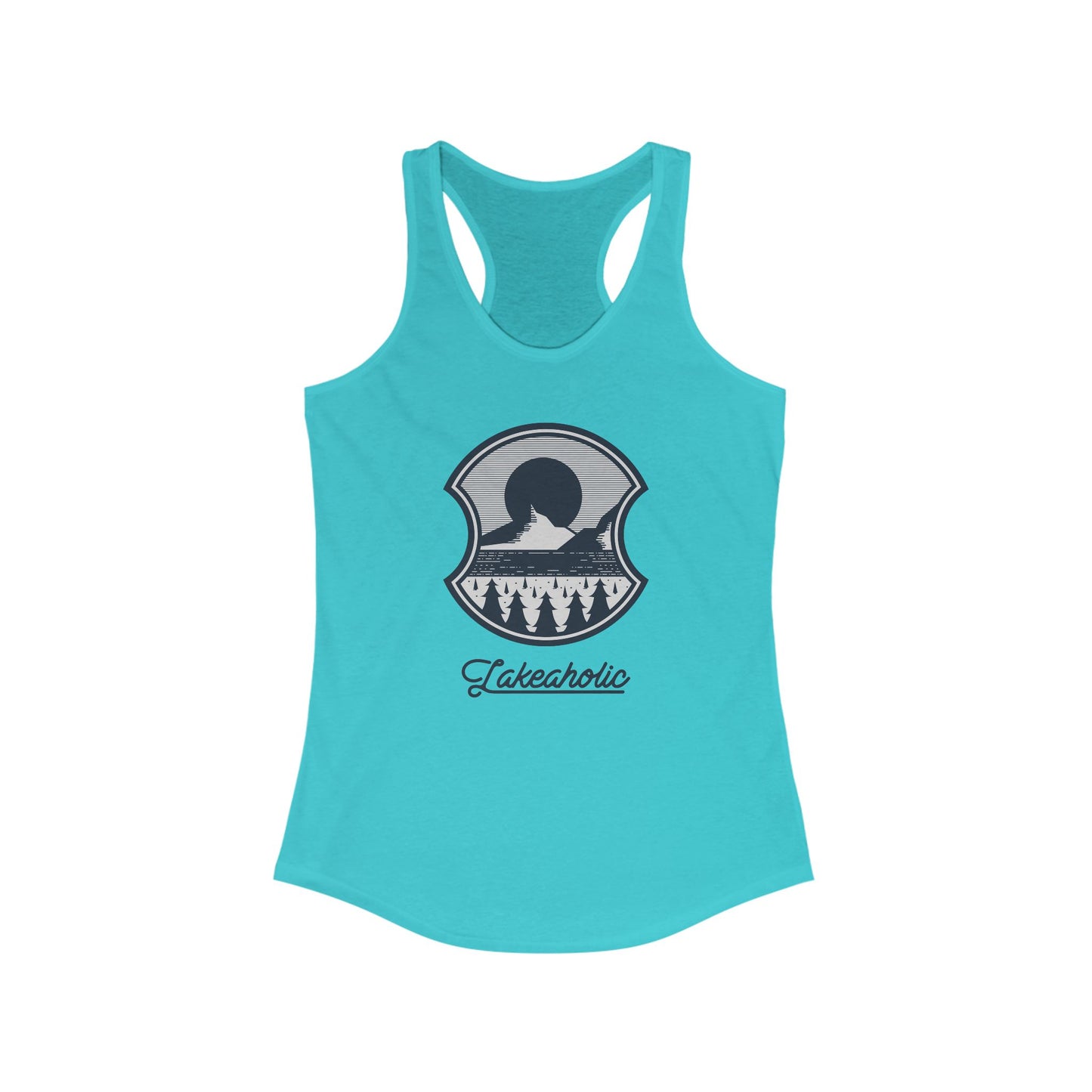 Women's Lakeaholic Racerback Tank Top