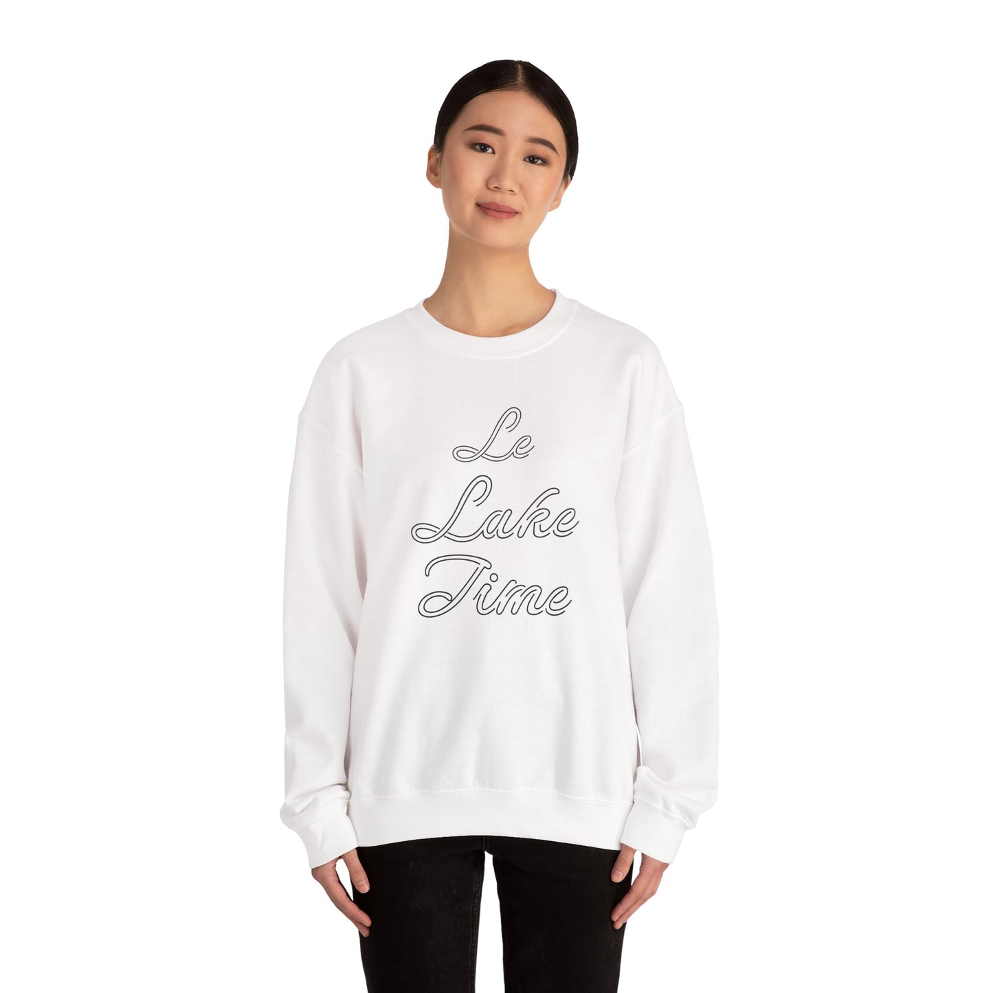 Unisex Crewneck Sweatshirt | 'Le Lake Time'