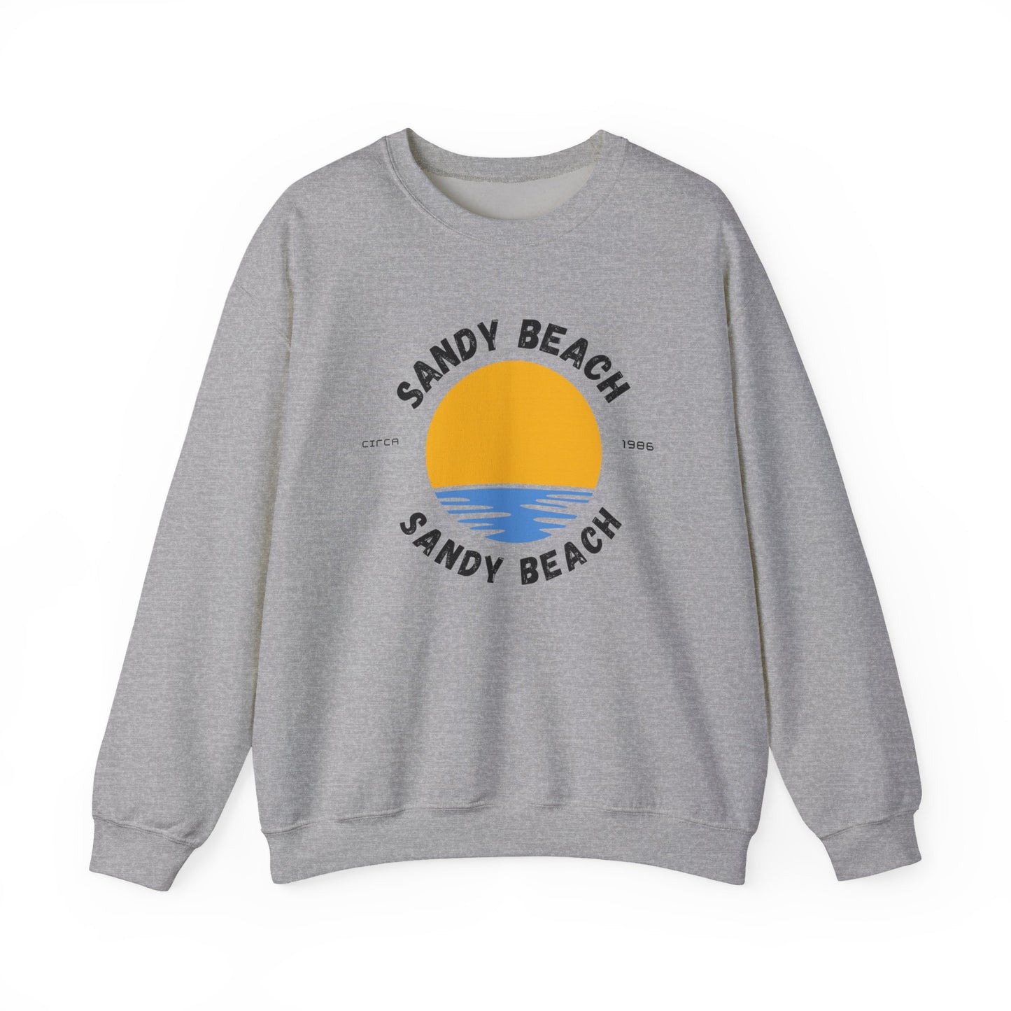 Unisex Crewneck Sweatshirt | Sandy Beach circa 1986