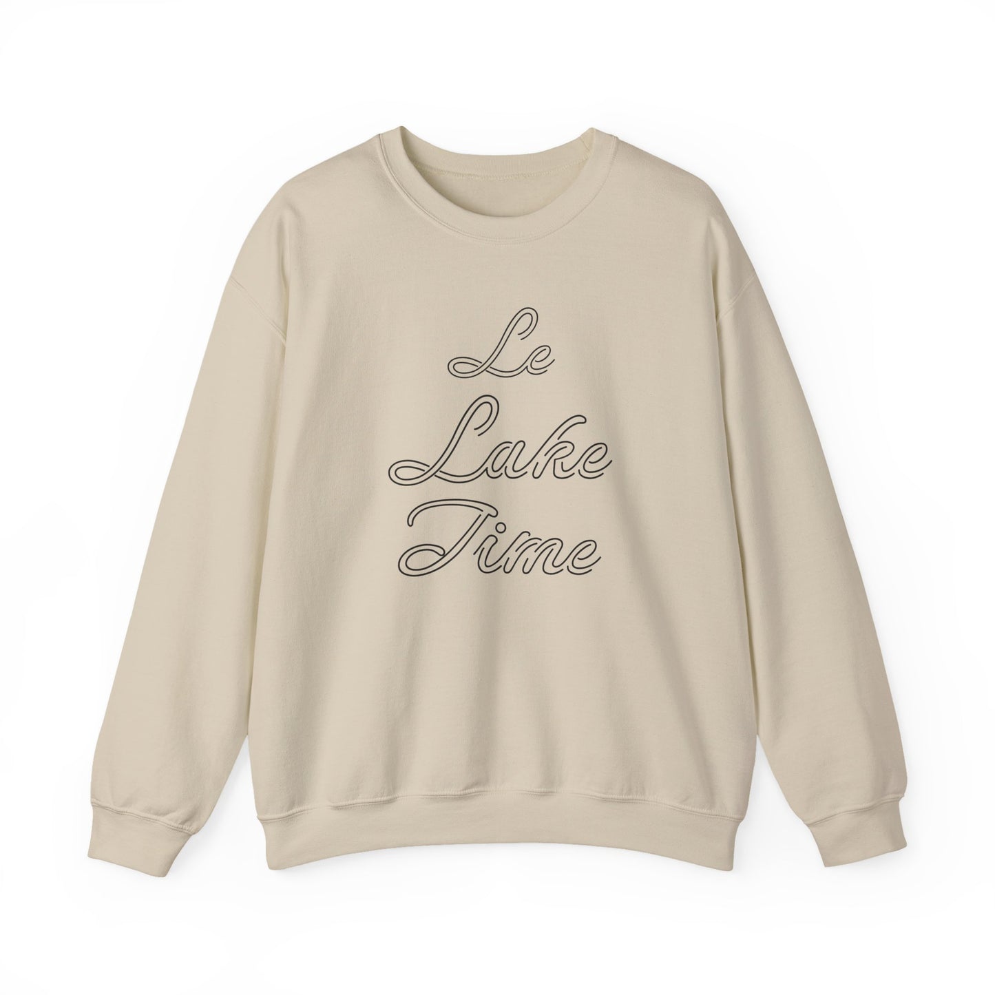Unisex Crewneck Sweatshirt | 'Le Lake Time'