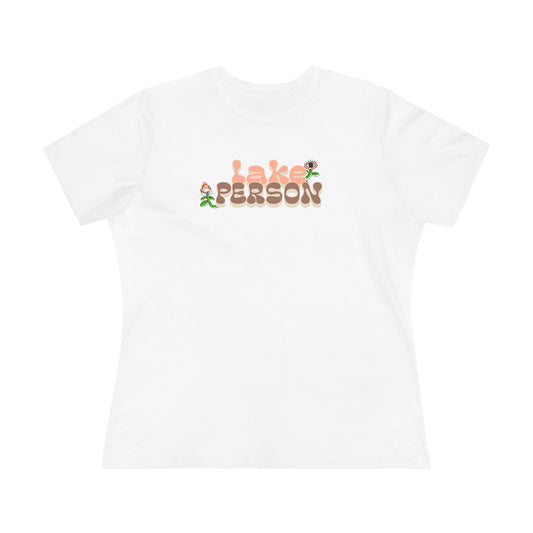 Womens Relaxed T-Shirt | Lake Person