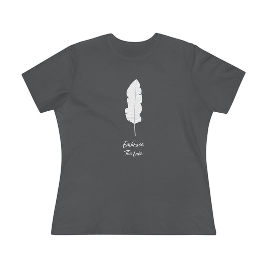 'Embrace the Lake' | Relaxed Womens Casual T-Shirt