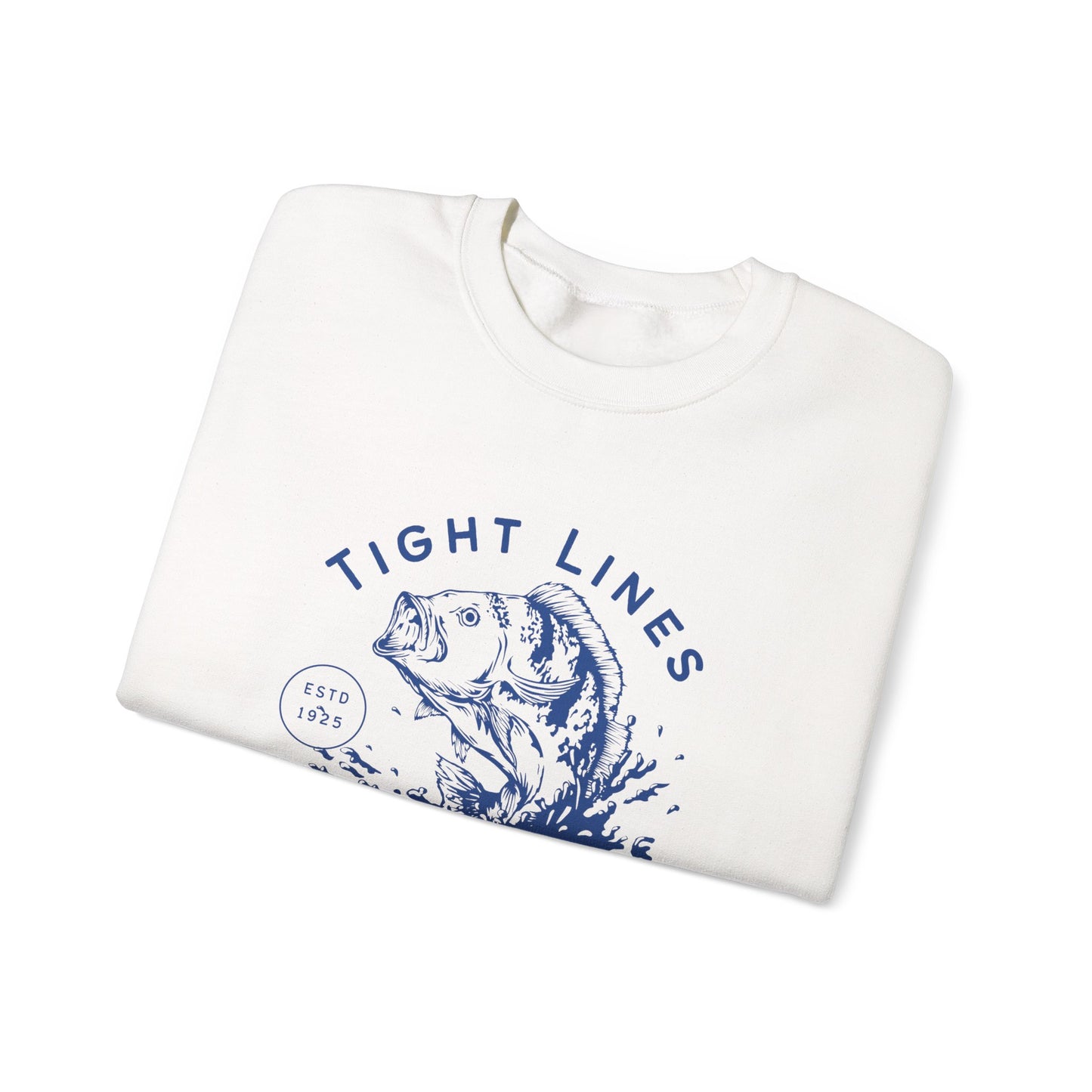 Unisex Crewneck Sweatshirt | "Tight Lines Deep Creek"