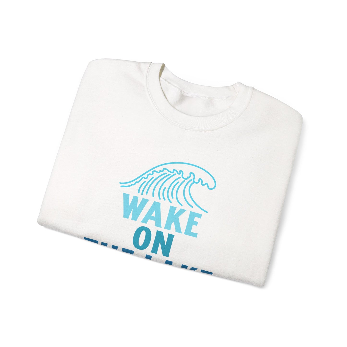 Wake on the Lake - Unisex Crewneck Sweatshirt