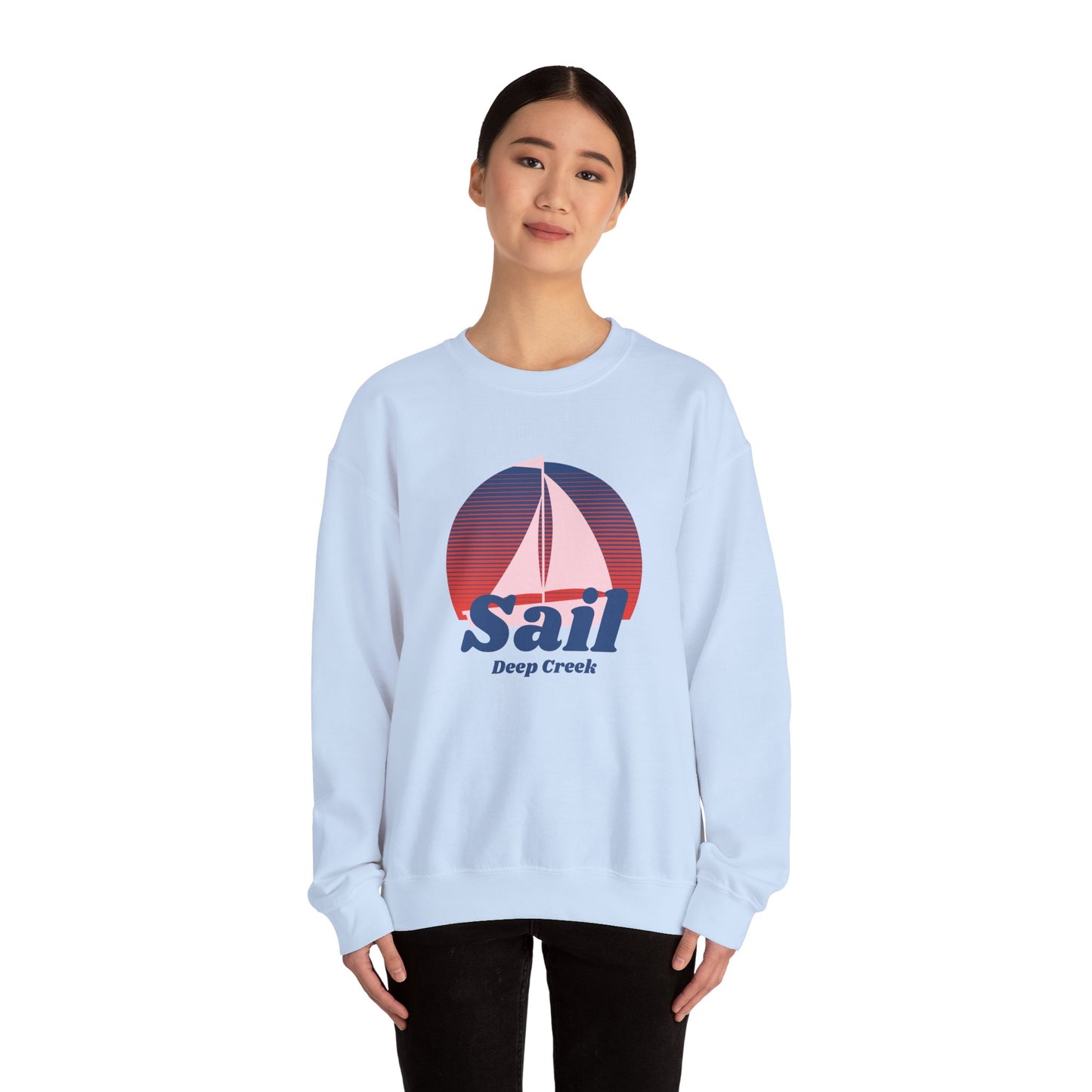 Sail Deep Creek | Unisex Crewneck Sweatshirt