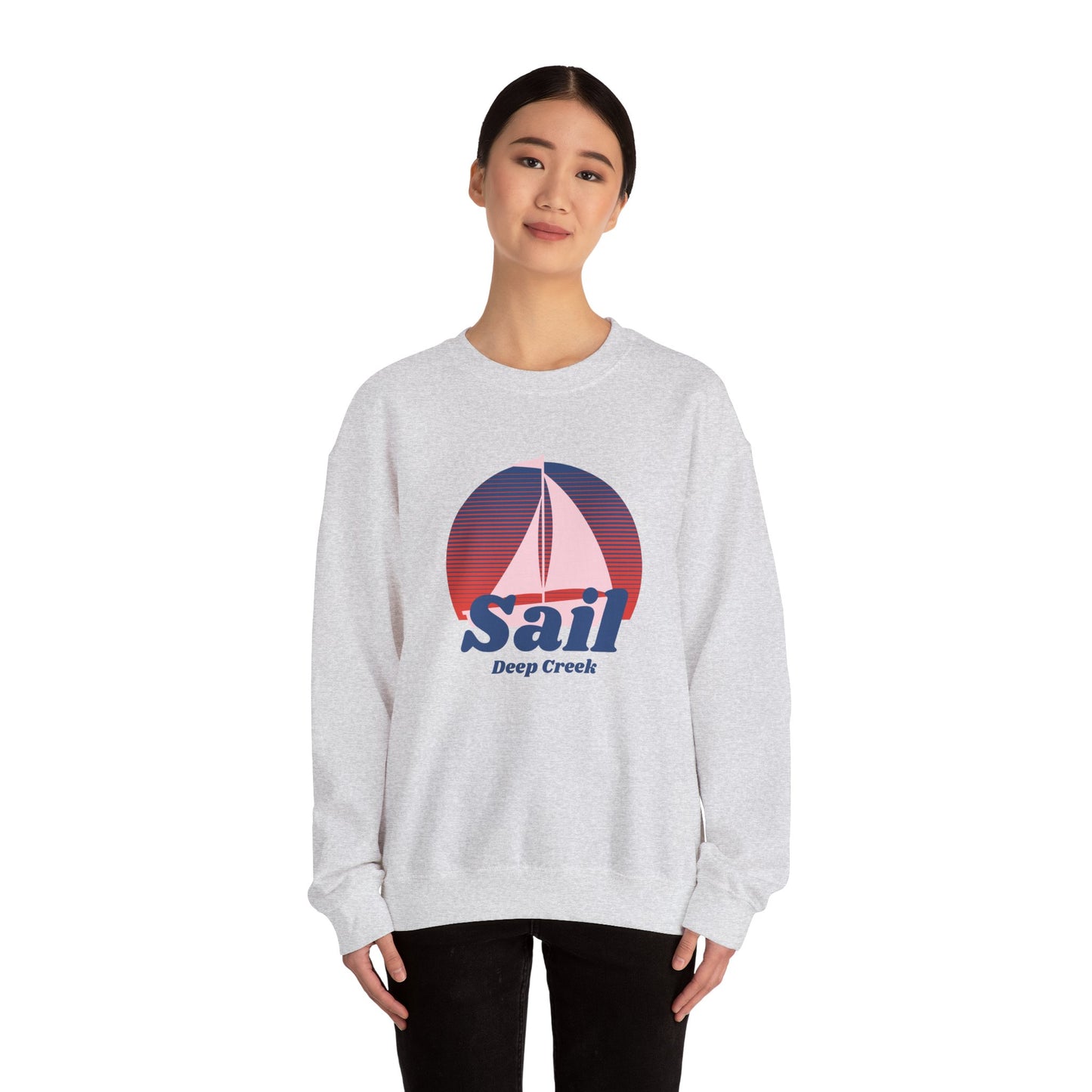 Sail Deep Creek | Unisex Crewneck Sweatshirt