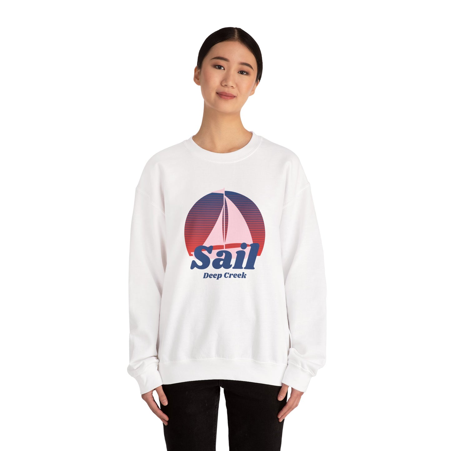 Sail Deep Creek | Unisex Crewneck Sweatshirt