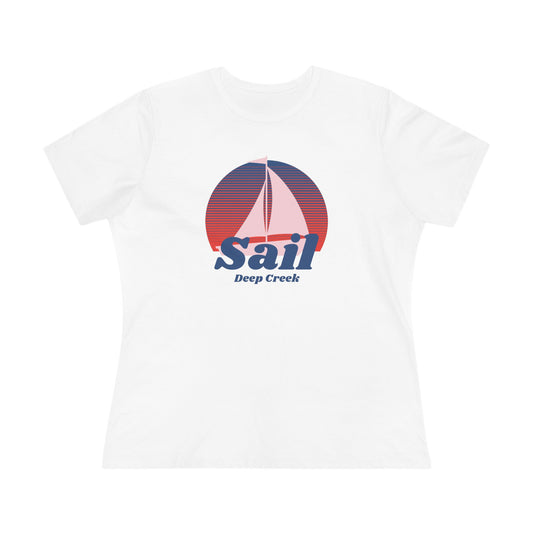 Sail Deep Creek |  Relaxed Womens T-Shirt