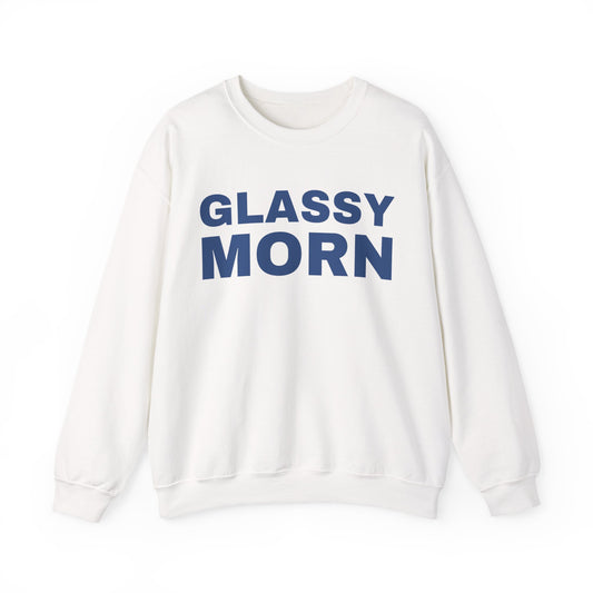 Glassy Morn Unisex Sweatshirt – For the Early Ride Chasers