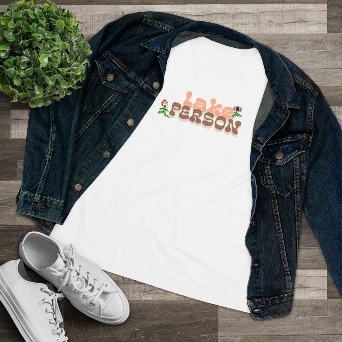 Womens Relaxed T-Shirt | Lake Person