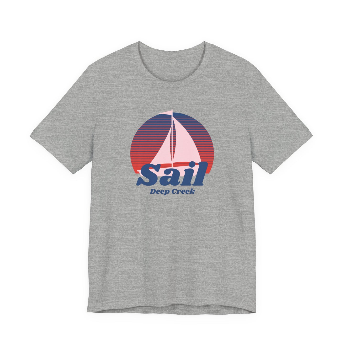 Sail Deep Creek | Unisex Classic T - White