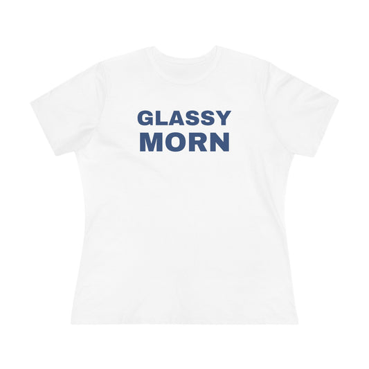 Glassy Morn Women’s Relaxed Fit T-Shirt | Lake Life Tee for Wakesurfers