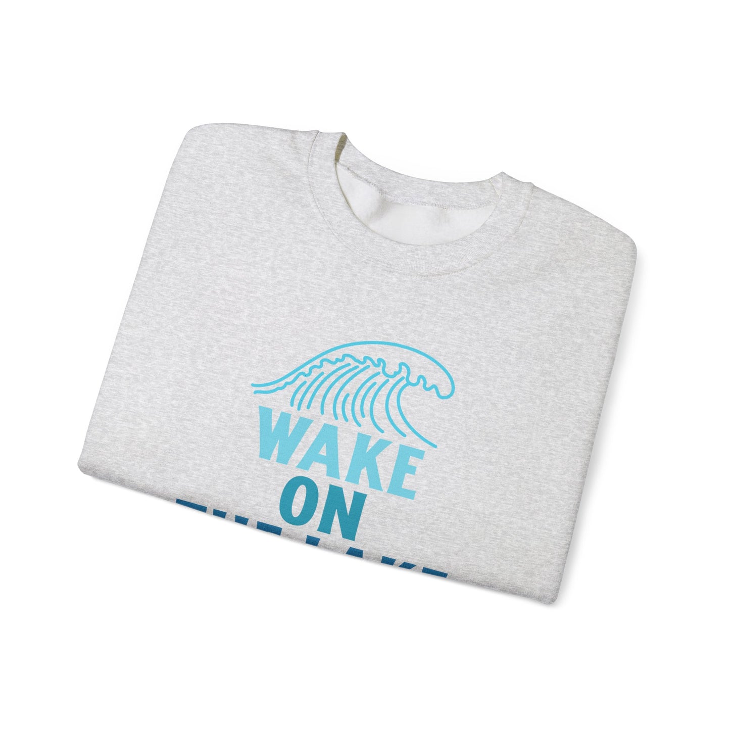 Wake on the Lake - Unisex Crewneck Sweatshirt