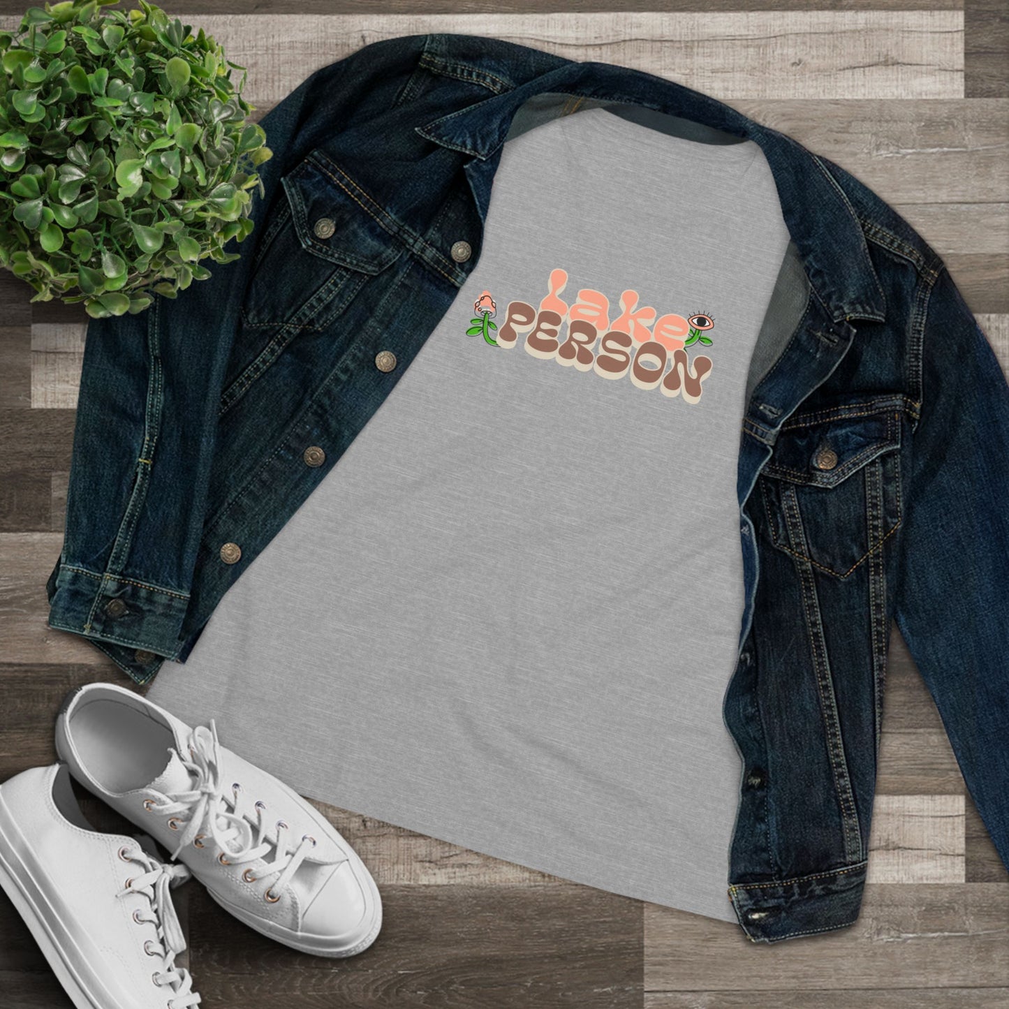 Womens Relaxed T-Shirt | Lake Person