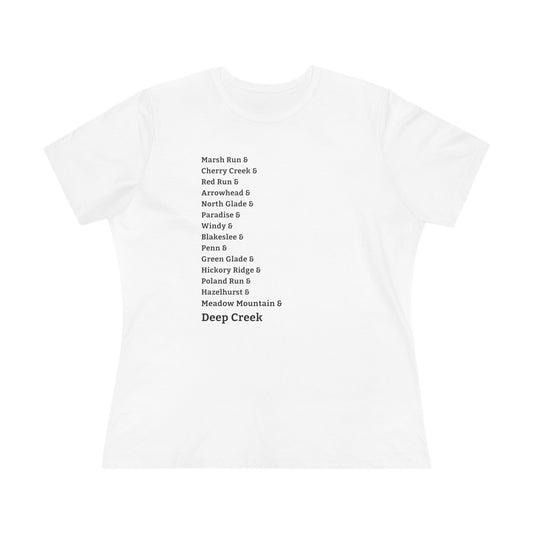 Deep Creek Cove Collection - Relaxed Women's T-Shirt