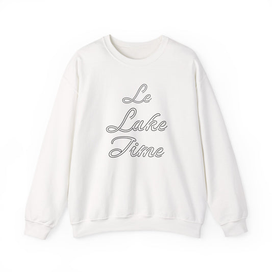 Unisex Crewneck Sweatshirt | 'Le Lake Time'