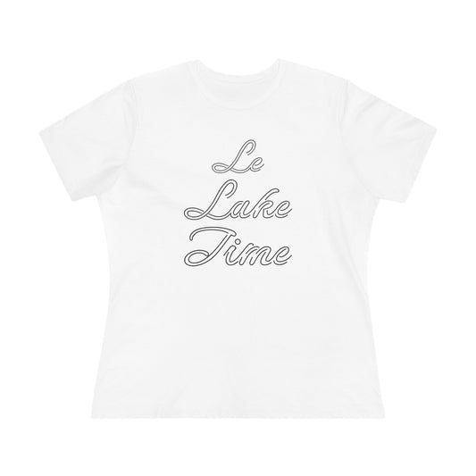Women's Relaxed T | 'Le Lake Time'