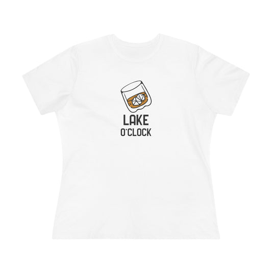 Relaxed Womens T-Shirt | Lake O'Clock