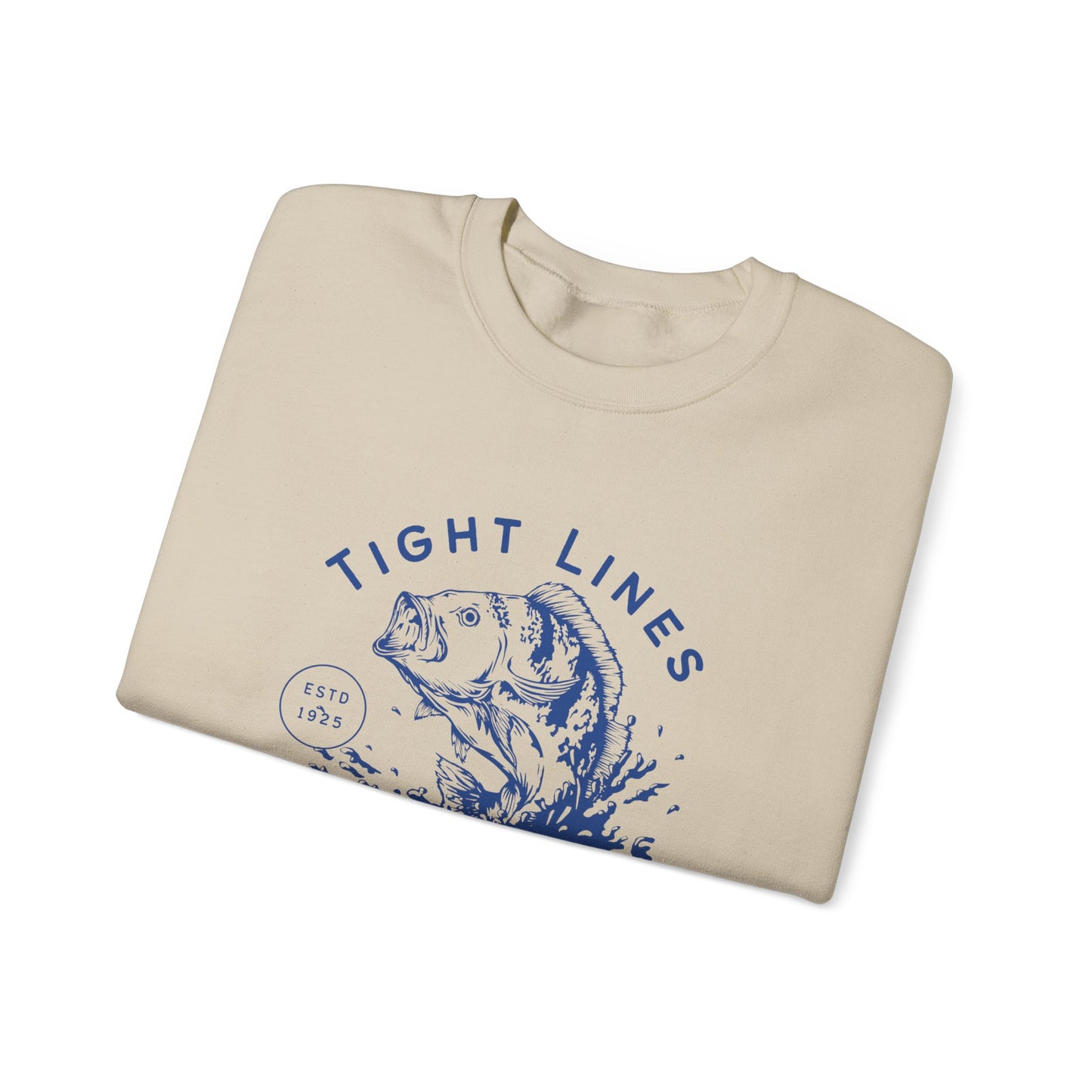 Unisex Crewneck Sweatshirt | "Tight Lines Deep Creek"