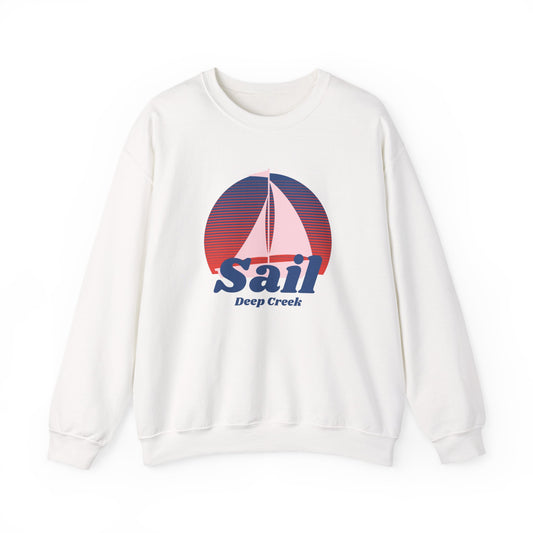 Sail Deep Creek | Unisex Crewneck Sweatshirt