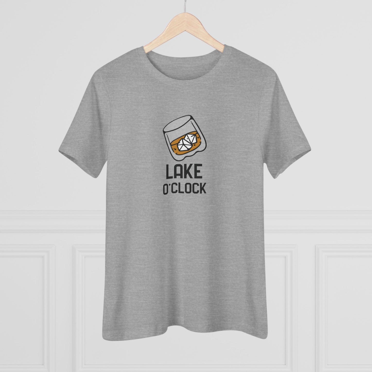 Relaxed Womens T-Shirt | Lake O'Clock