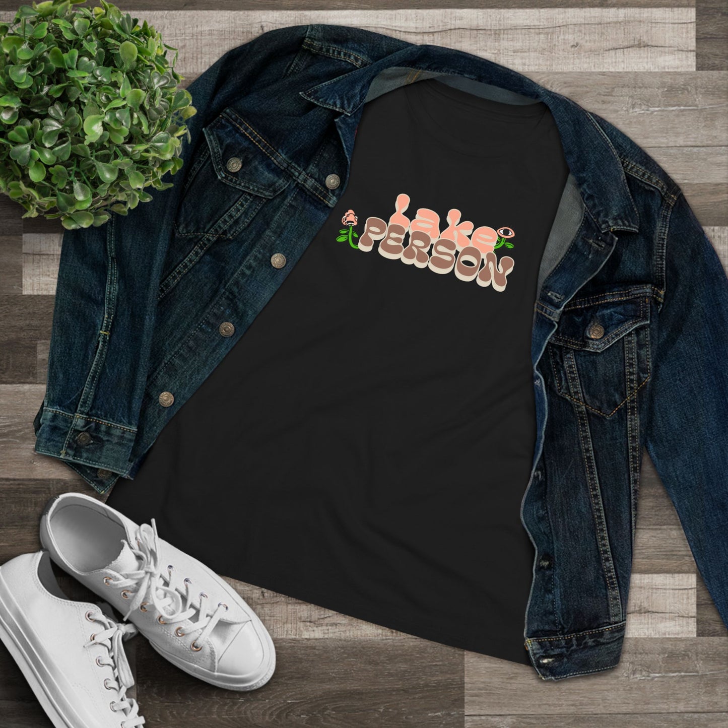 Womens Relaxed T-Shirt | Lake Person
