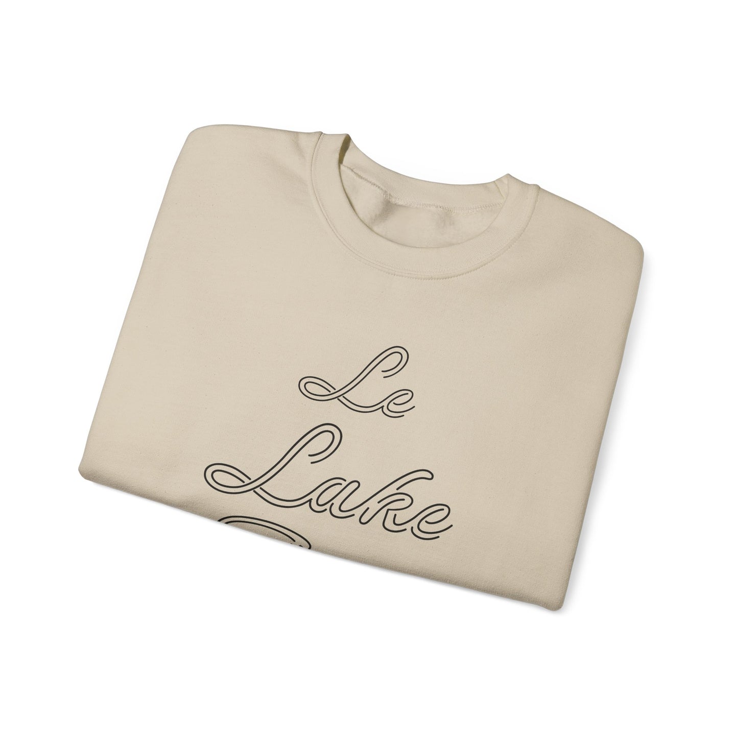 Unisex Crewneck Sweatshirt | 'Le Lake Time'