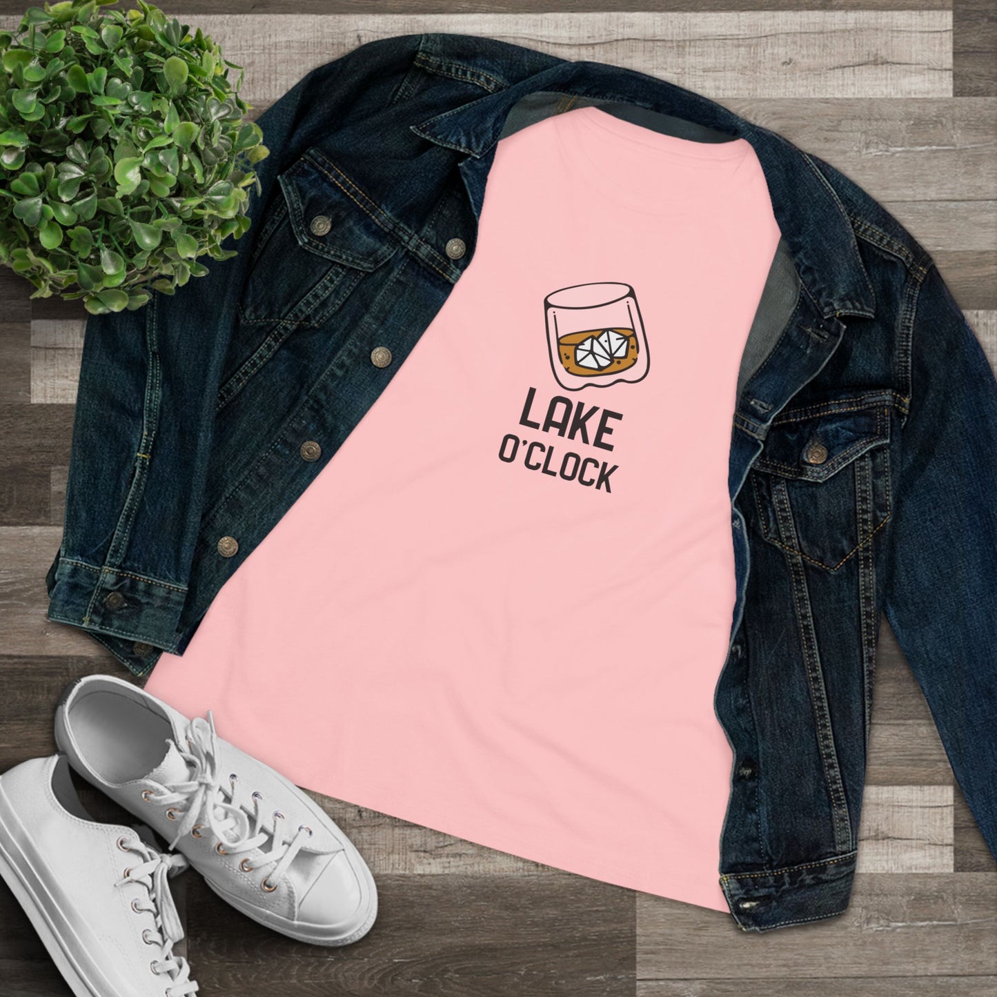Relaxed Womens T-Shirt | Lake O'Clock